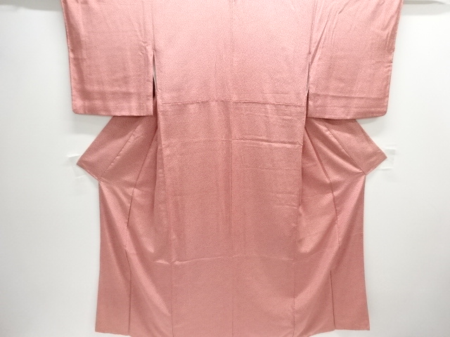 小花尽くし模様小紋着物(重ね衿付き)